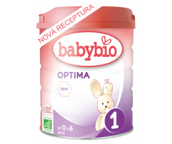 6x Dojčenské Bio mlieko Babybio Optima 1 800 g