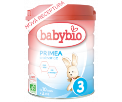 6x Dojčenské mlieko 800 g Babybio Primea Croissance 3