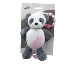 Plyšová hudobná hračka Axiom Pink Panda 24 cm