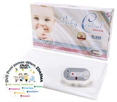 Monitor dychu s jednou senzorovou podložkou Baby Control Digital BC-200