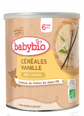 Babybio nemliečna ryžová kaša s vanilkou 220g