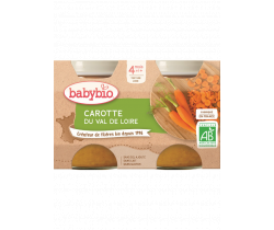 Babybio zeleninový príkrm mrkva 2 x 130g