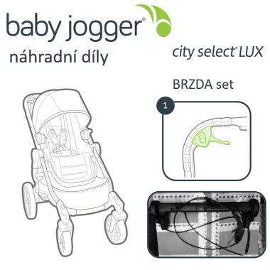 Brzda set Baby Jogger City Select Lux