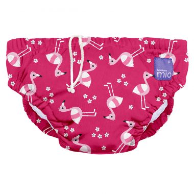 Bambino Mio kúpacie nohavičky Pink Flamingo