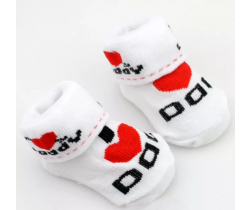 Bavlnené ponožky veľkosť 1 Pinokio Deluxe I Love Dad