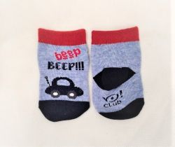 Bavlnené ponožky YO Blue Beep! Beep!