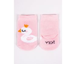Bavlnené ponožky YO Peach Swan