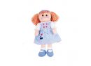 Látková bábika Bigjigs Toys Louise 38 cm