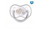 Canpol Newborn baby silikonový symetrický cumlík biely