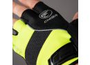 Cyklistické rukavice pre dospelých Chiba Elements BioXCell Classic Neónovo žlté