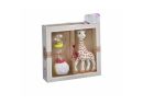 Darčekový set žirafa + mäkké marakasy Vulli Sophie