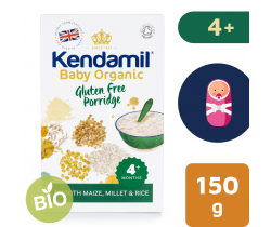 Detská bezlepková kaša 150 g Kendamil Organic Bio
