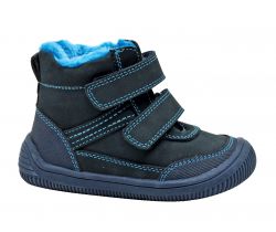 Detská zimná barefoot obuv Protetika Tyrel Navy