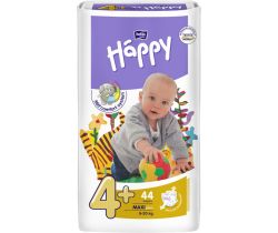 Plienky Bella Baby Happy Maxi Plus 4+ (9-20 kg) 44 ks