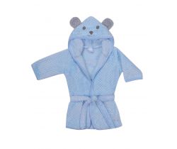 Detský župan DuetBaby soft Blue Bear