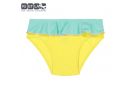 Dievčenské plavky s UV ochranou Kietla Nohavičky Yellow/Green