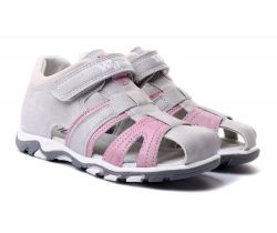 Dievčenské sandále Wojtylko Grey Pink