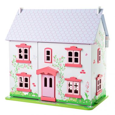 Domček pre bábiky Bigjigs Toys Ružový