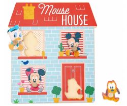 Drevené puzzle Derrson Disney Domček pre najmenších
