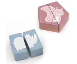 Drevené puzzle pre najmenších PolarB Animals