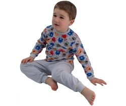 Detské pyžamo Esito Príšerky Gray