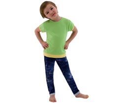 Detské tričko jednofarebné veľ. 98 - 116 - zelená / 116 Esito
