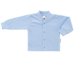 Dojčenský kabátik Esito bavlnený jednofarebný Blue