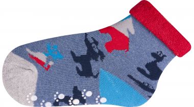 Froté ponožky s protišmykovou úpravou Yo Animals