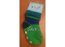 Froté ponožky s protišmykovou úpravou Yo Green Fly