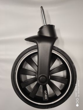 Gélové koleso ku kočíku s vidlicou Anex Sport 10 " predné černé