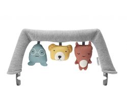 Hračka na ležadlo textilné zvieratka BabyBjörn Soft Friends