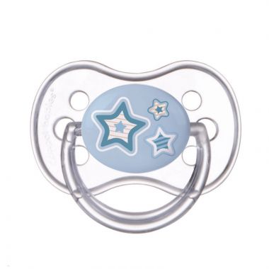 Kaučukový cumlík čerešnička Canpol Newborn Baby Blue