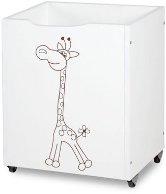 Drevený box na hračky Klupś Žirafa