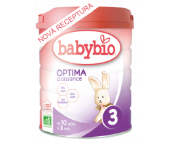 Dojčenské Bio mlieko Babybio Optima 3 Croissance 800 g