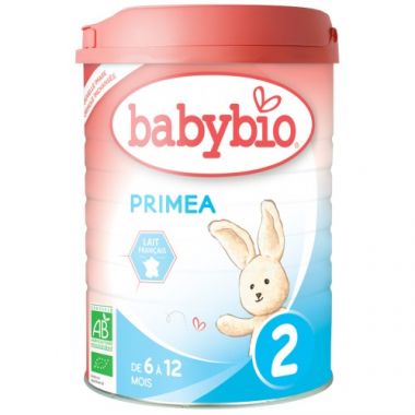 Dojčenské mlieko 900g Babybio Primea 2