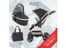 Kombinovaný kočík BabyStyle Egg + Prebaľovacia taška + Adaptéry