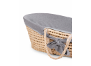 Košík pre bábätko + matrace + poťah Jersey Childhome Natural