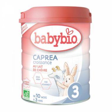 Kozie dojčenské mlieko Babybio Caprea 3 800g New