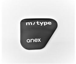 Náhradný kryt s logom na kočík Anex m/type Ľavý