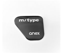 Náhradný kryt s logom na kočík Anex m/type Pravý