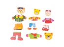 Oblékací puzzle Bigjigs Toys Medvědí rodinka