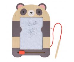 Magnetická kresliaca tabuľka Petit Collage panda