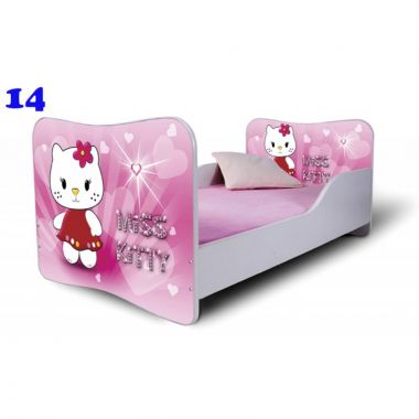 Detská posteľ Pinokio Deluxe Butterfly Mačka 14