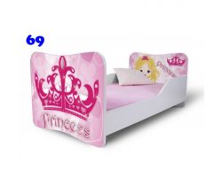 Detskú posteľ Pinokio Deluxe Butterfly Princess 69