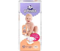 Plienky Bella Baby Panda Maxi 4 (8-18 kg) 42 ks