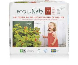 Plienky Naty Nature Babycare Maxi Plus 4+ (9-20 kg) 24 ks