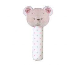 Plyšová pískacia hračka BabyOno Bear Suzie 17 cm