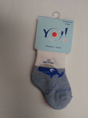 Ponožky froté Yo Whale
