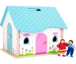 Drevený skladací domček pre bábiky Small Foot