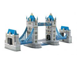 Trojvrstvové penové 3D puzzle Small Foot Tower bridge